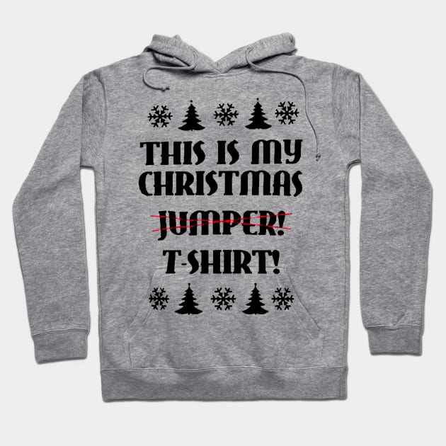 This Is My Christmas Jumper Hoodie by piggiespearlswork